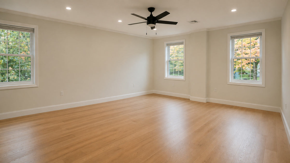 Bedroom before staging
